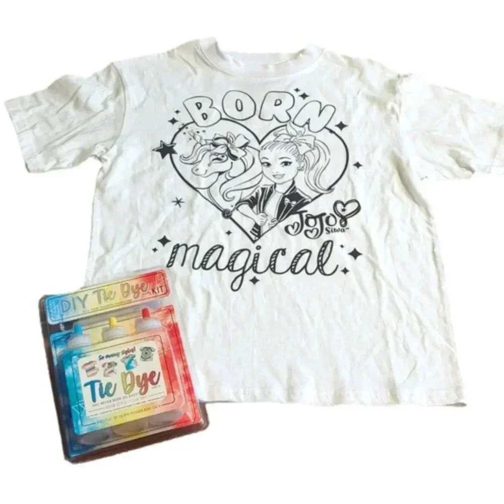 Girls jojo Siwa diy tie dye kit